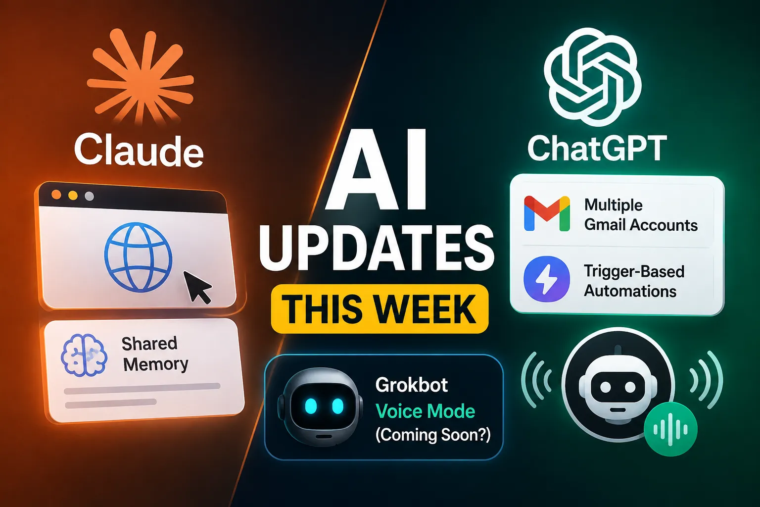 Claude and ChatGPT Get Major AI Updates